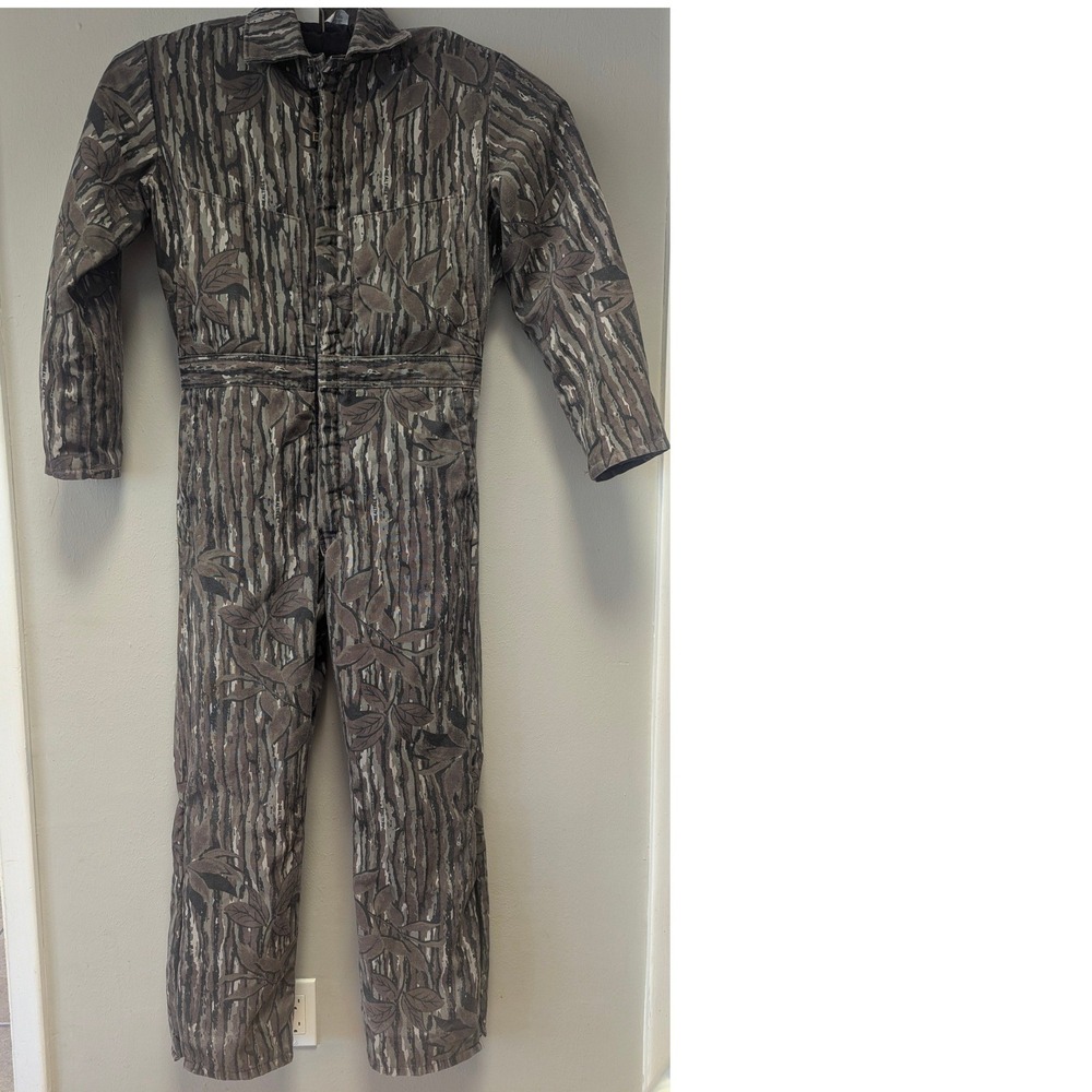 90s Walls Blizzard-Pruf Realtree Camo Insulated Coveralls chest M 38–40 USA VTG